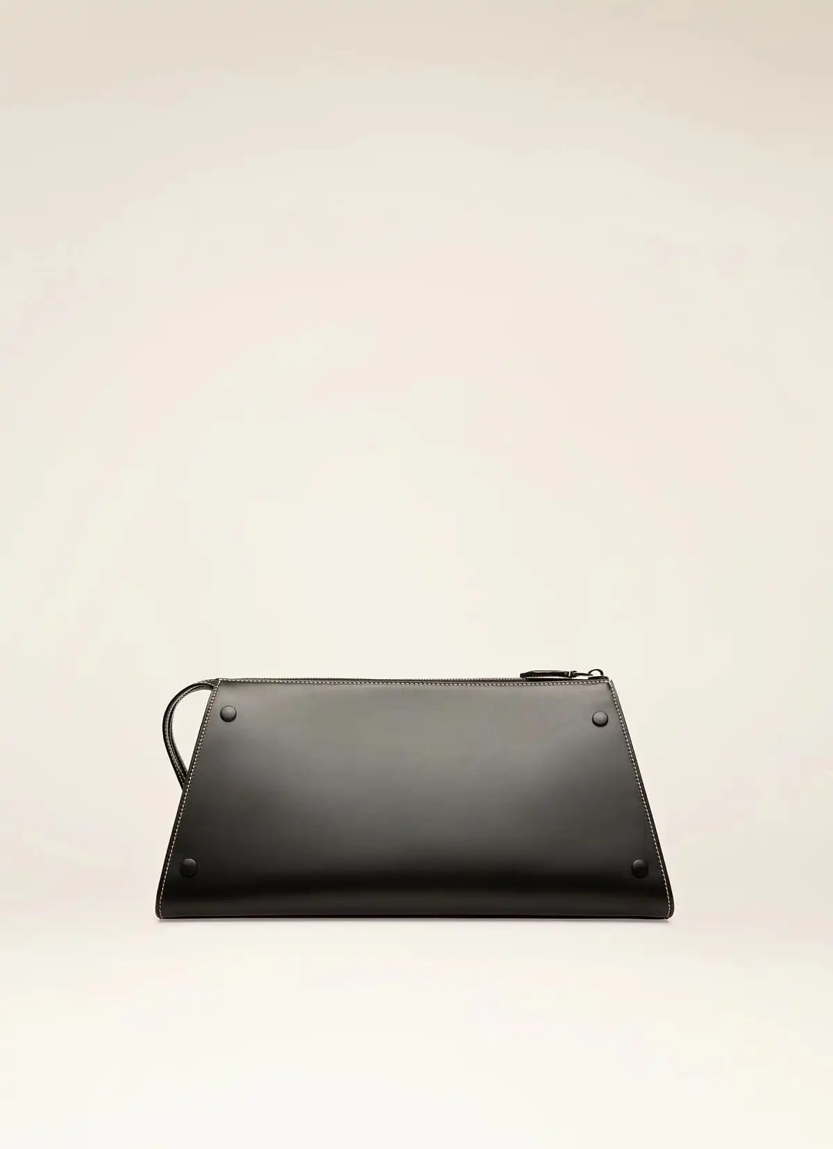 Arieel Leather Minibag In Black