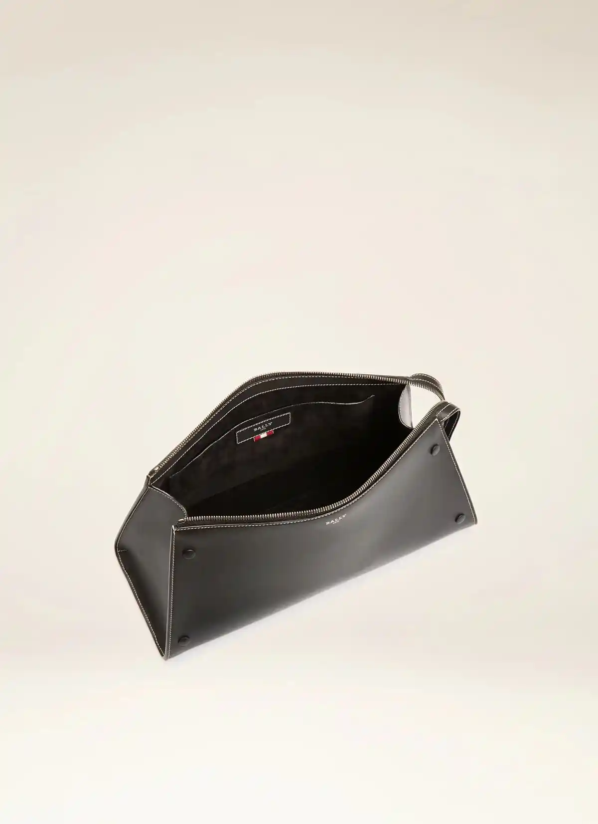 Arieel Leather Minibag In Black