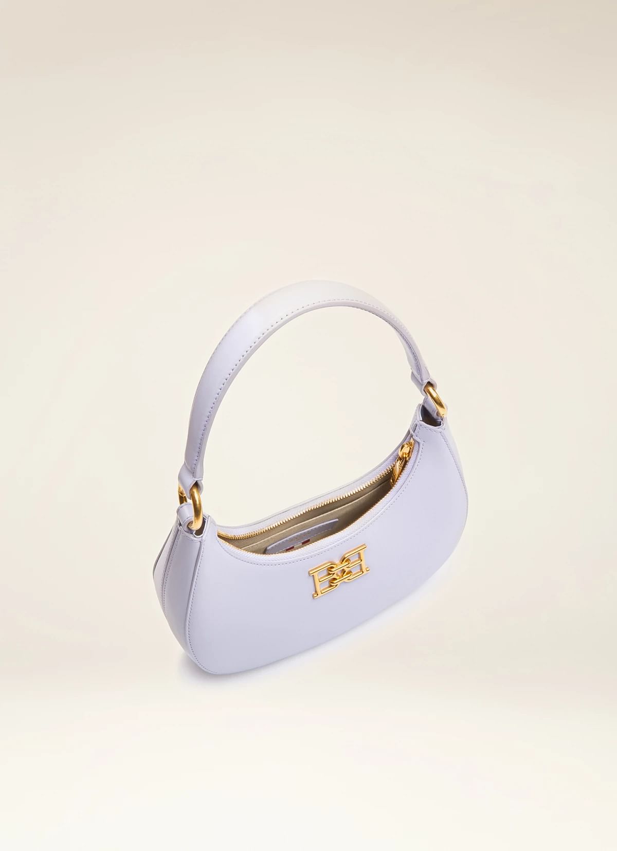 Bleyr Crossbody In Lilac Leather