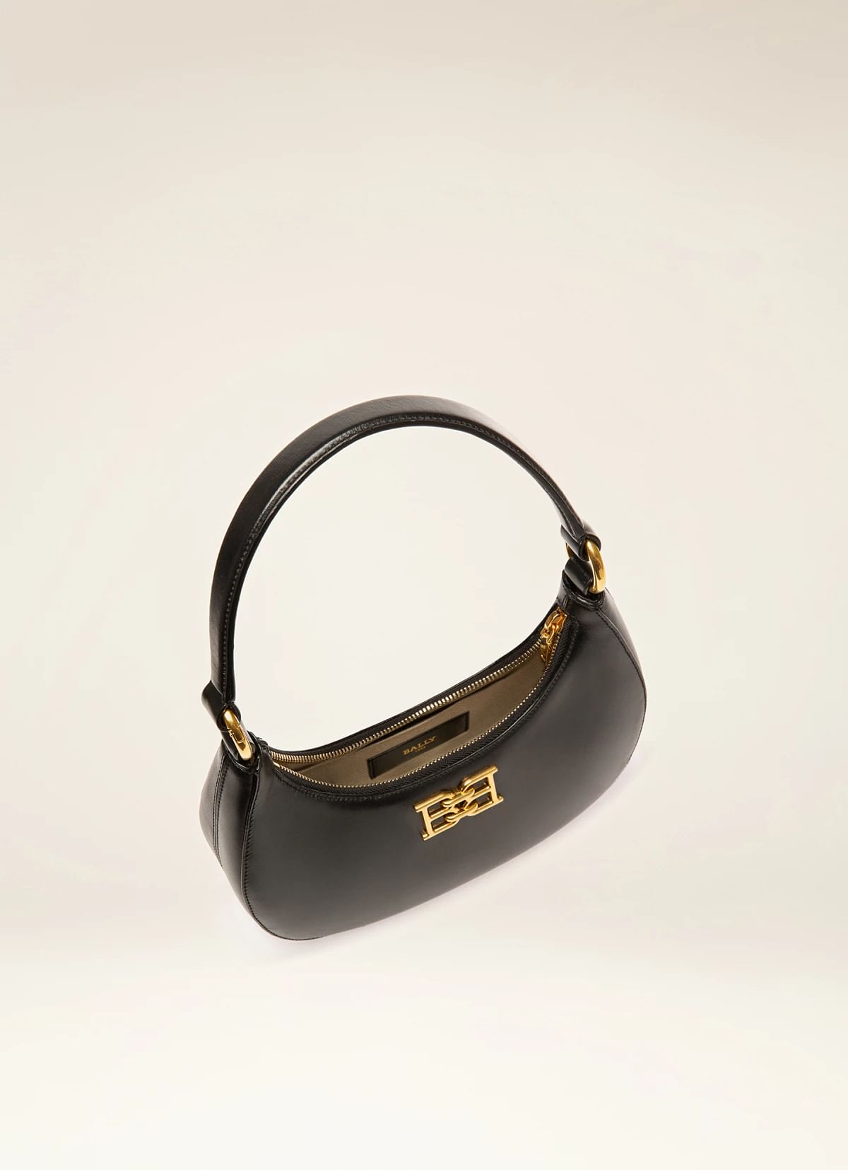 Bleyr Leather Crossbody Bag In Black