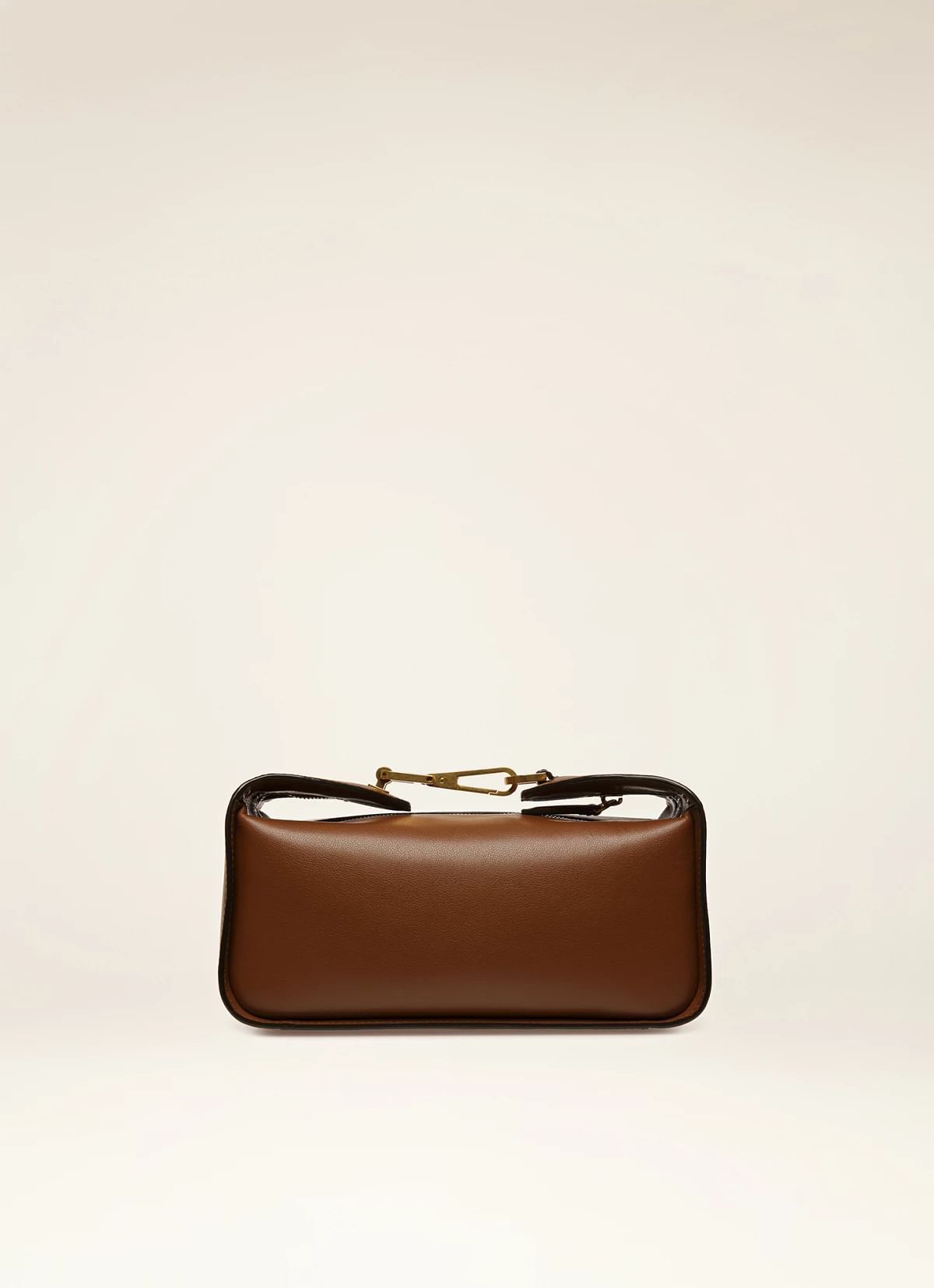 B-Hook Leather Shoulder Bag In Brown