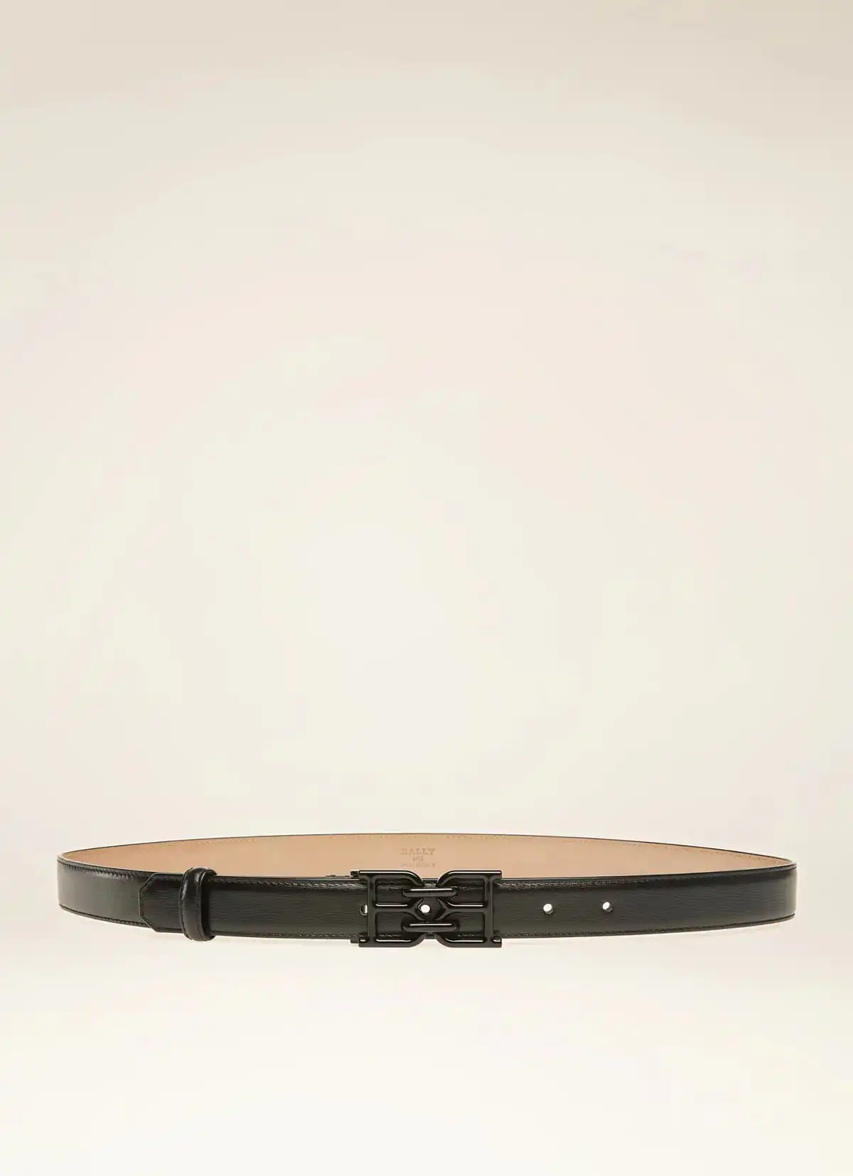 B Chain 25 W Leather Belt