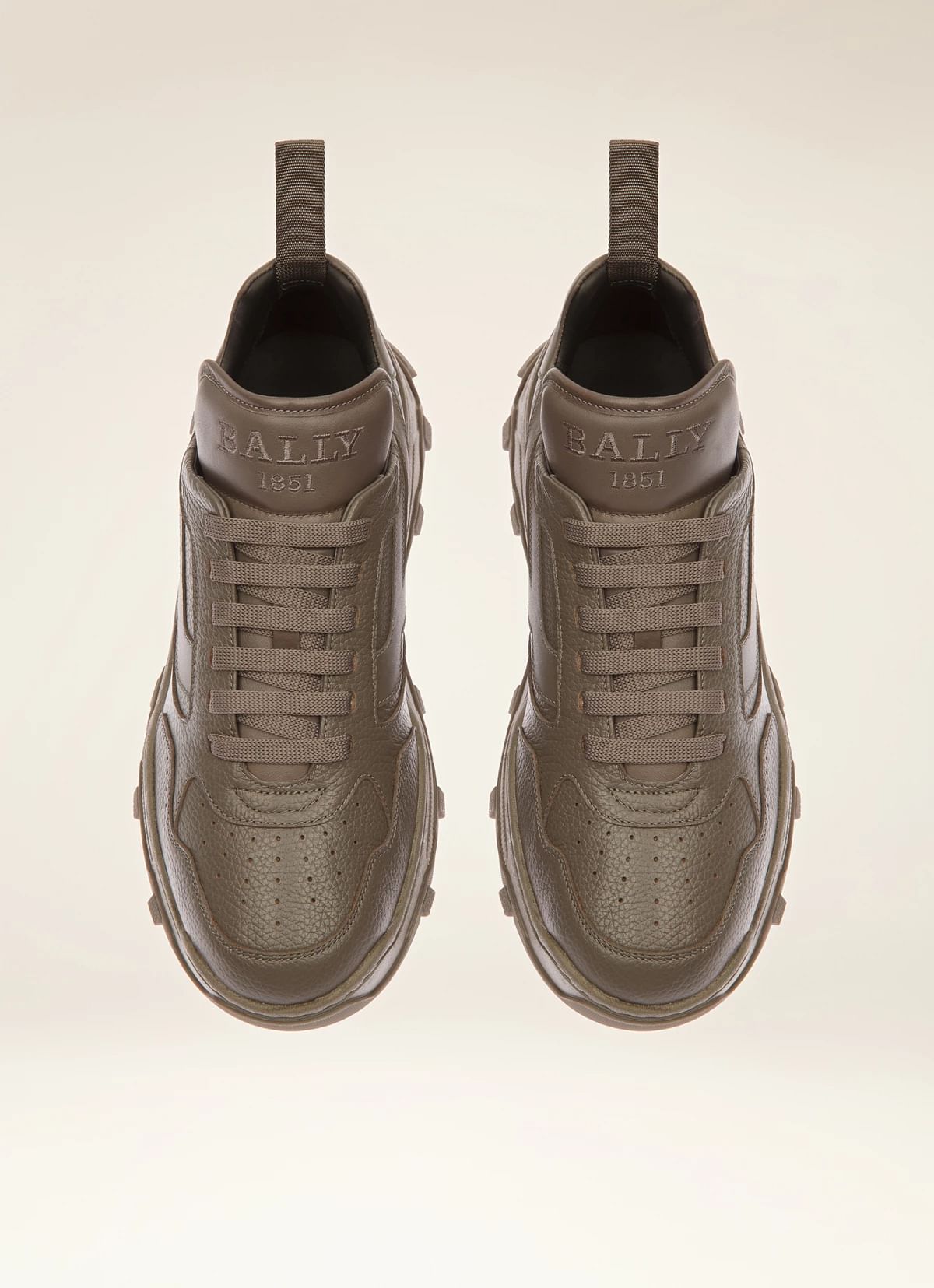 Holden-W Leather Sneakers