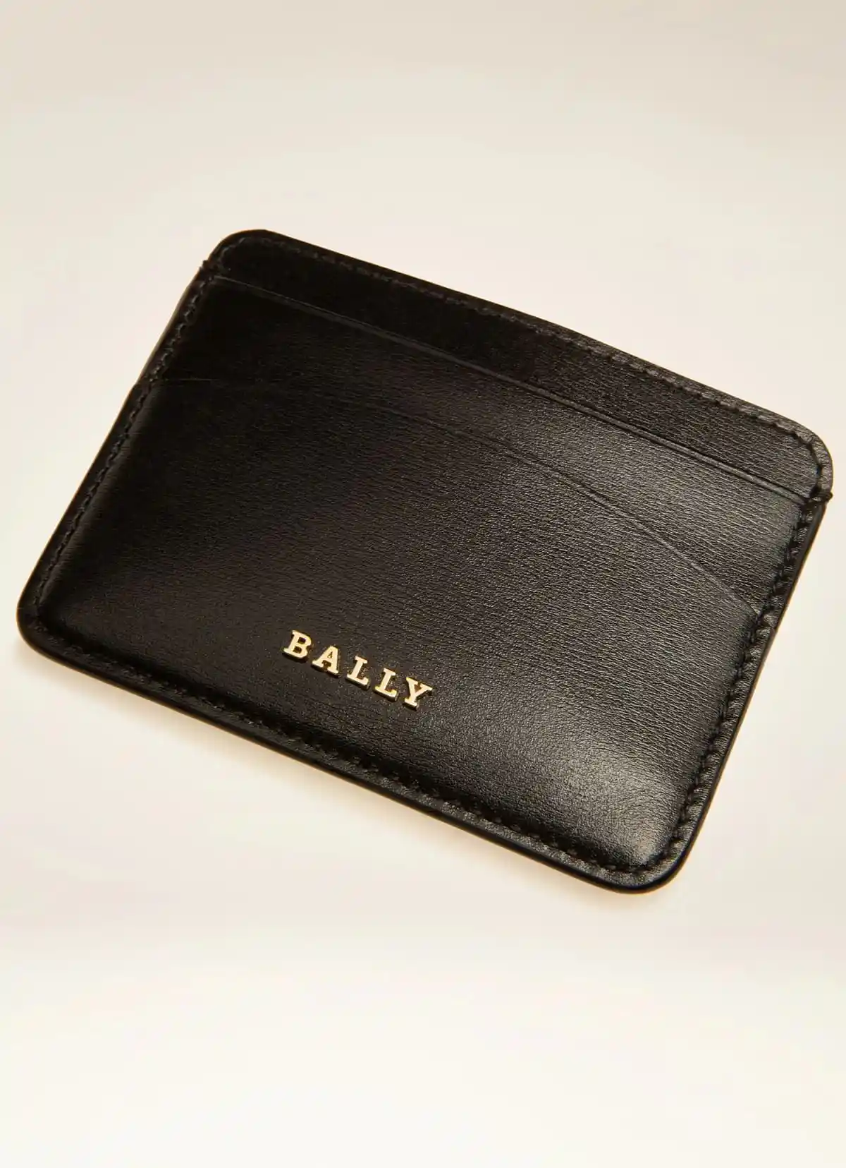 Lexye Leather Card Holder In Black