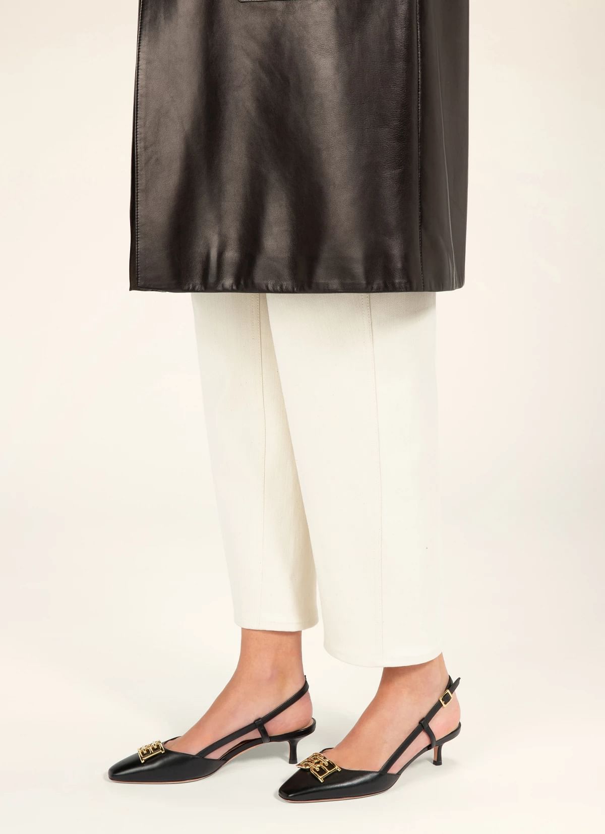Eva Leather Pumps
