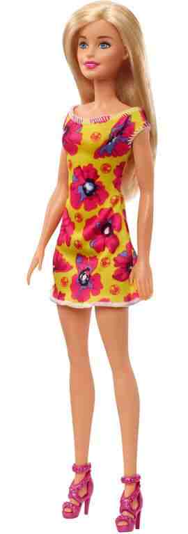 Barbie Doll With Floral Dress, Dolls & Accessories for Girls age 3Y+ (Assorted)
