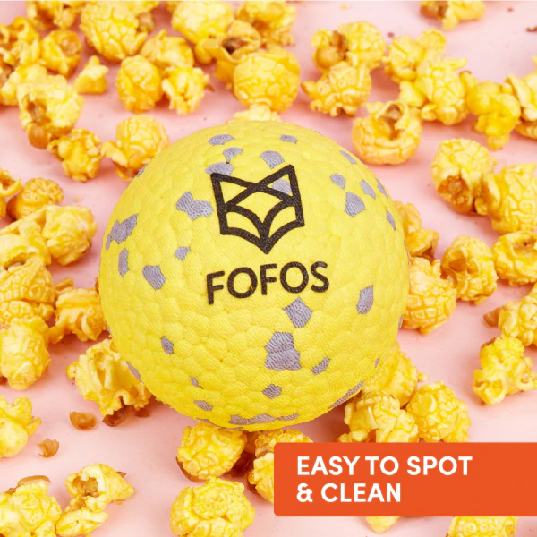 Barkbutler x Fofos Super Durable Bounce Ball Dog Toy – Small