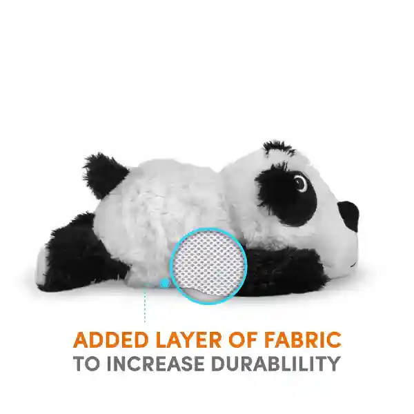 Barkbutler Panda Plush Dog Toy