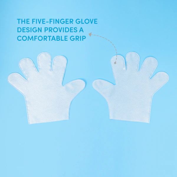 Barkbutler x Fofos Waterless Wash Gloves for Dog and Cat - Pack of 8