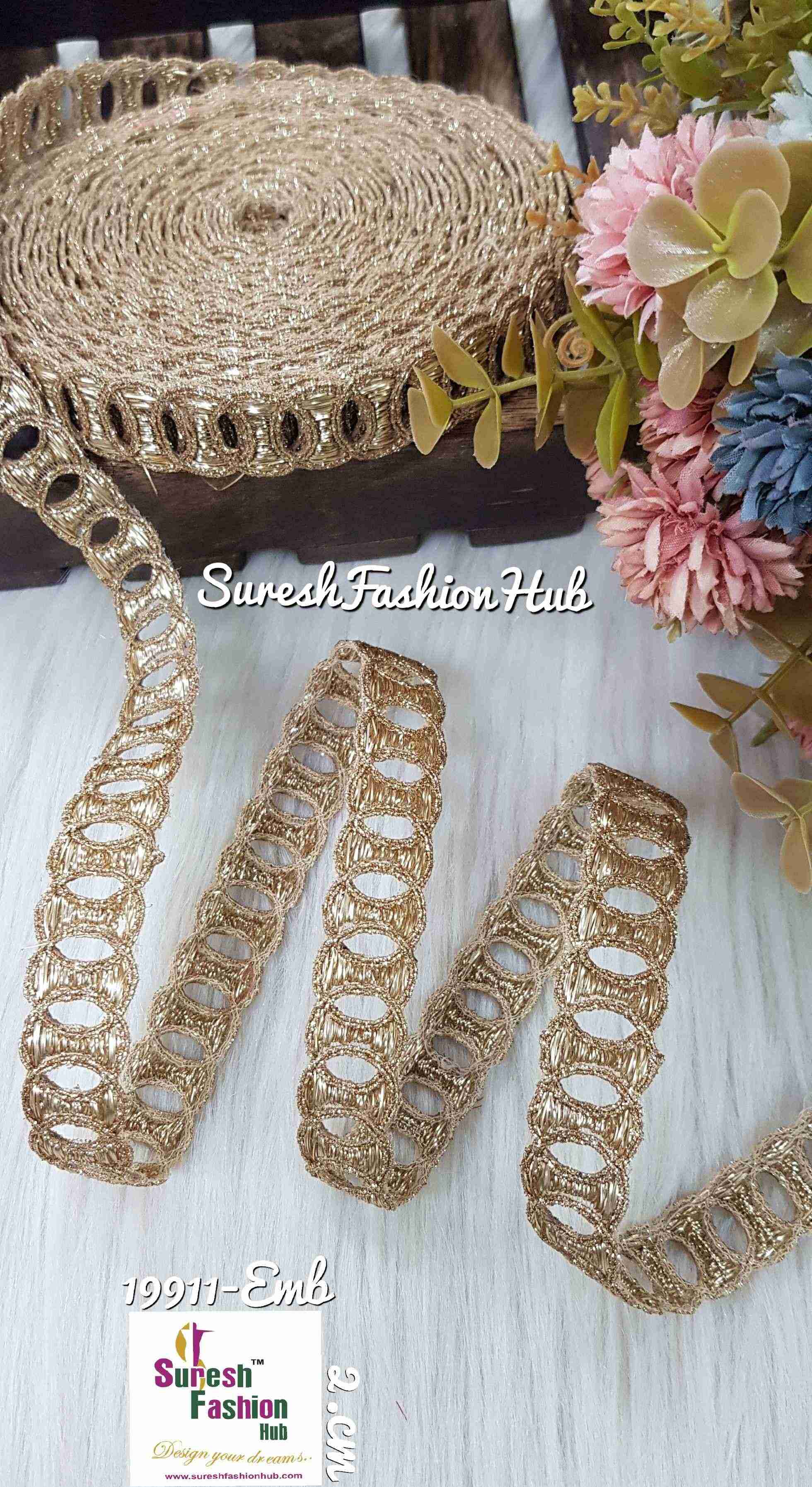 Dori & Badla Circular Elegance Lace