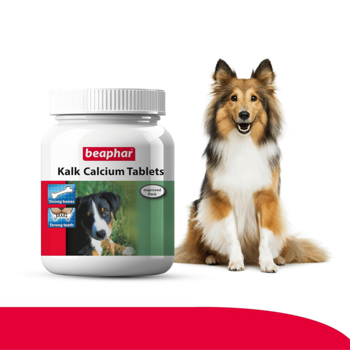 Beaphar Dog Kalk Tablets - 60 Tablets