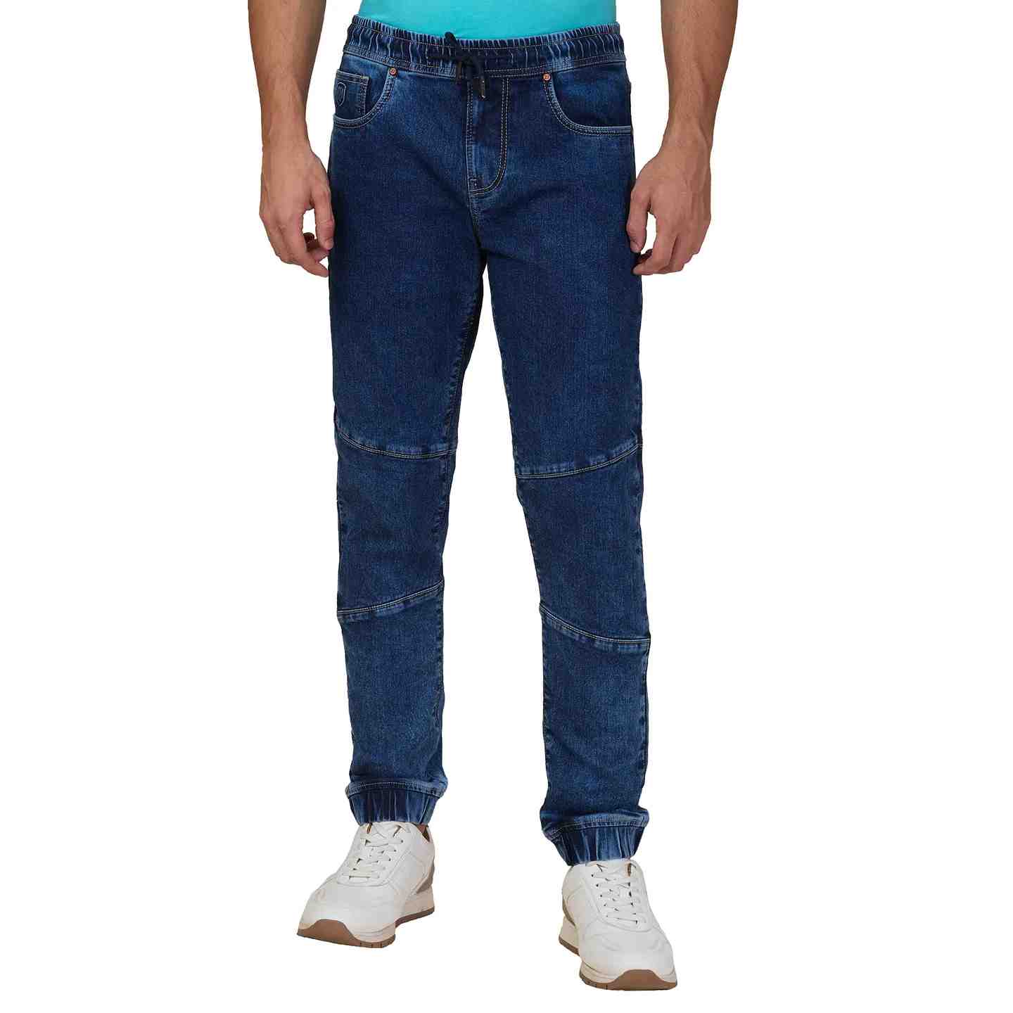 Being Human Men Blue Solid Jogger