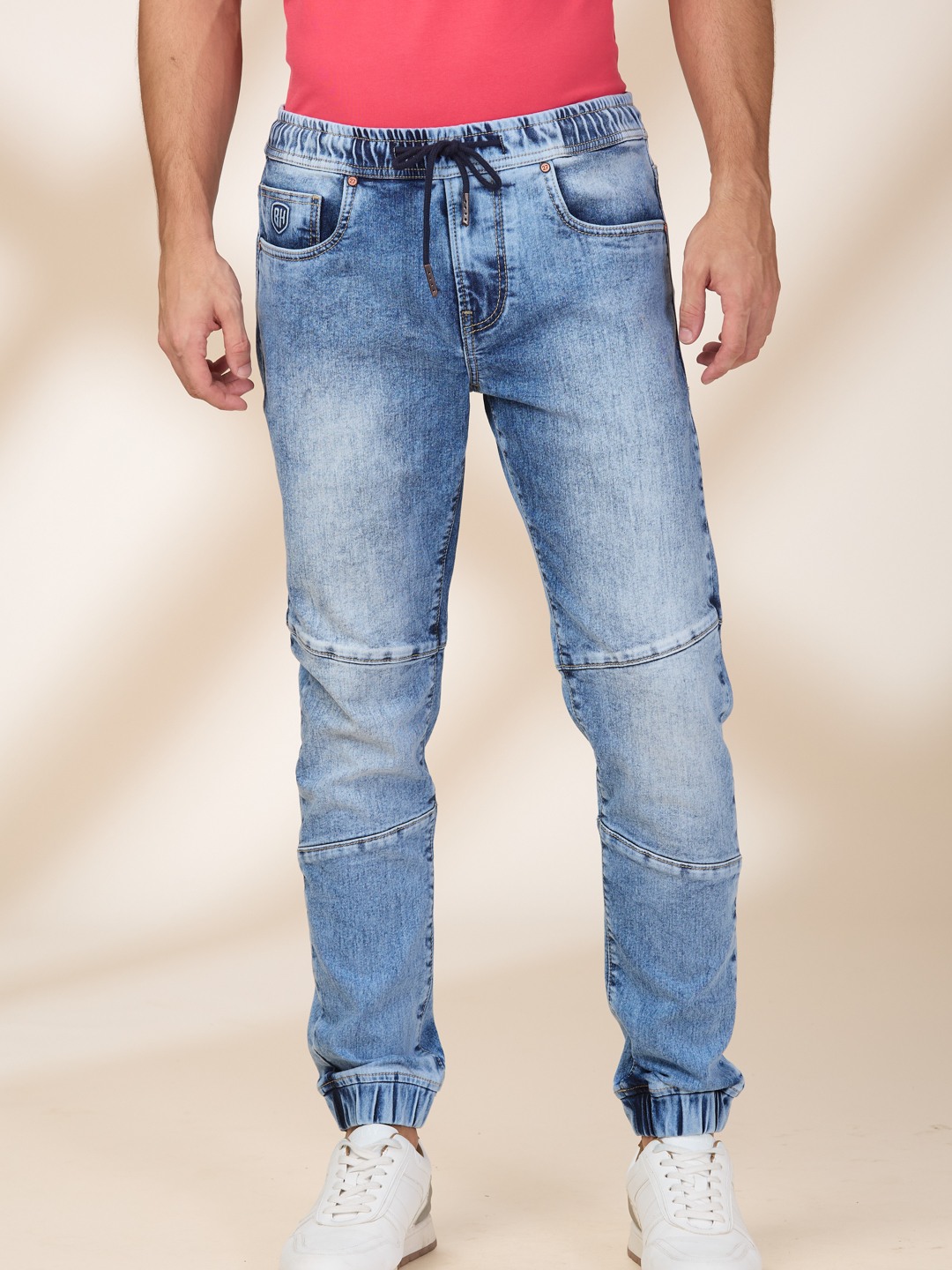 Being Human Men Blue Solid Jogger