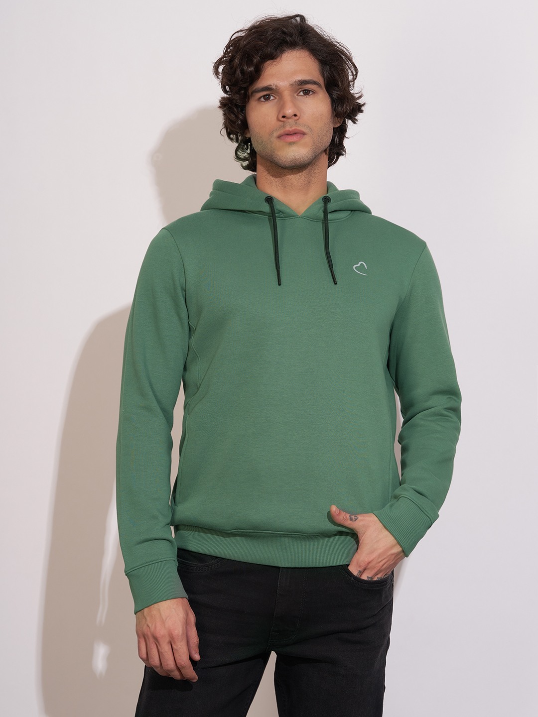 Being Human Men GREEN Hoodies
