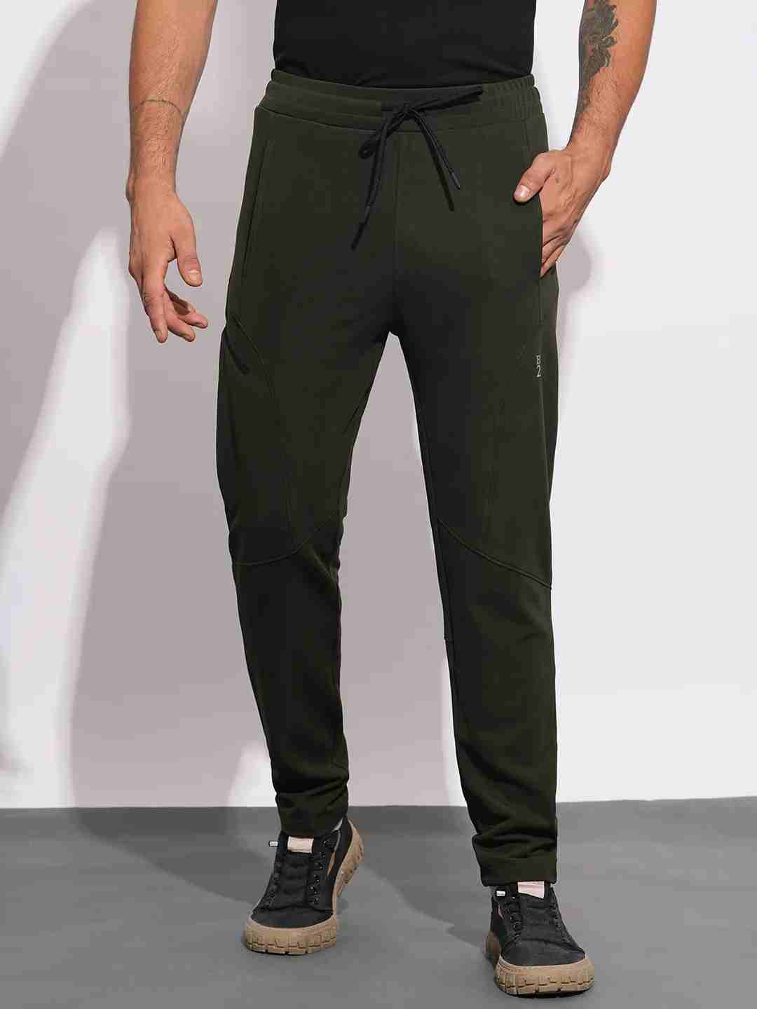 Being Human Mens-Bottom Track Olive