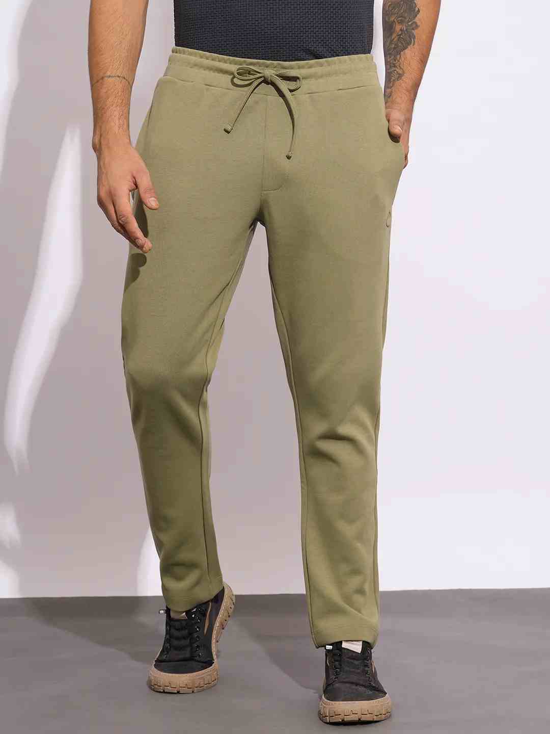 Being Human Mens-Bottom Track Olive