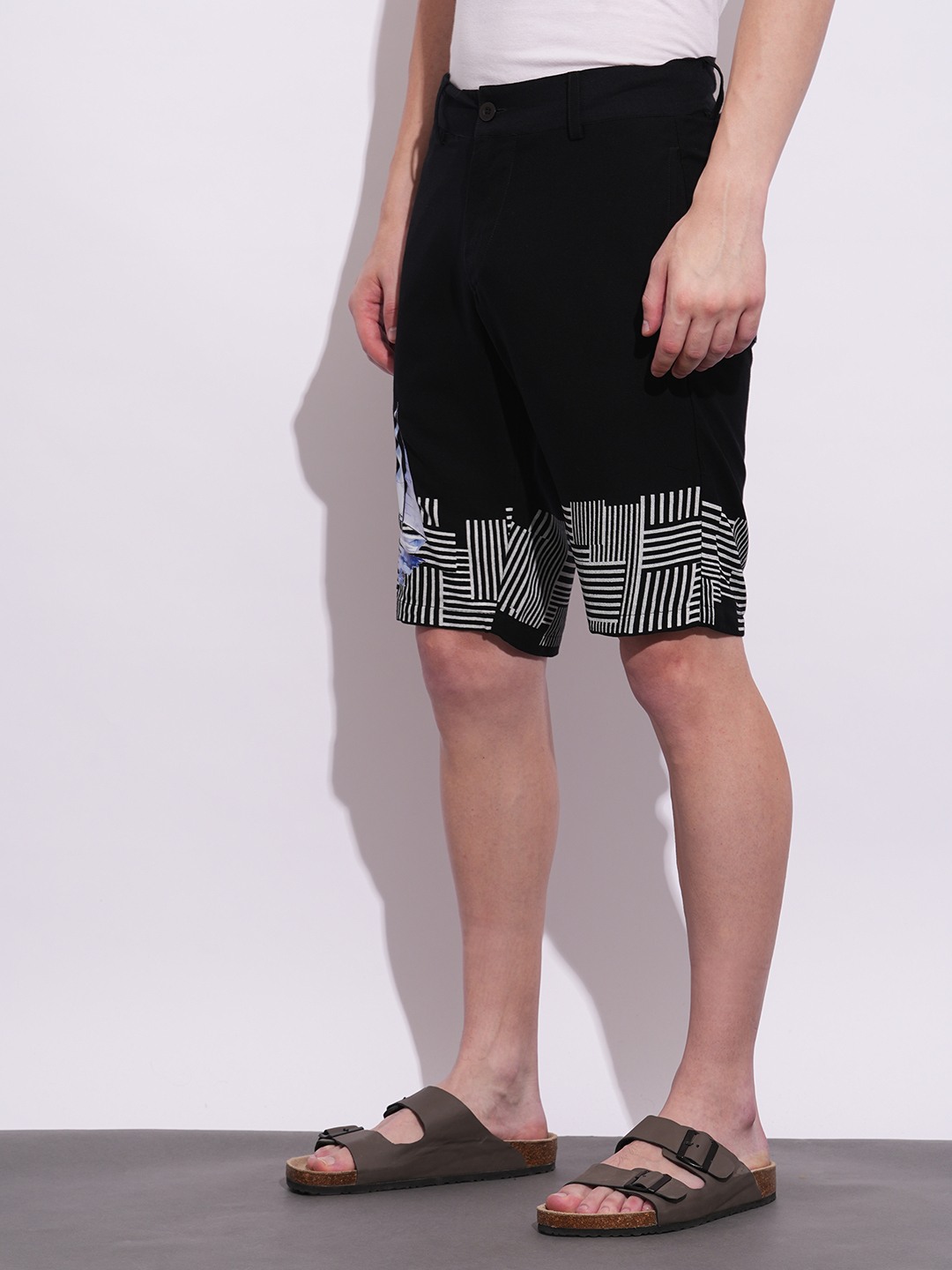 Being Human Mens-Bottom Shorts Black