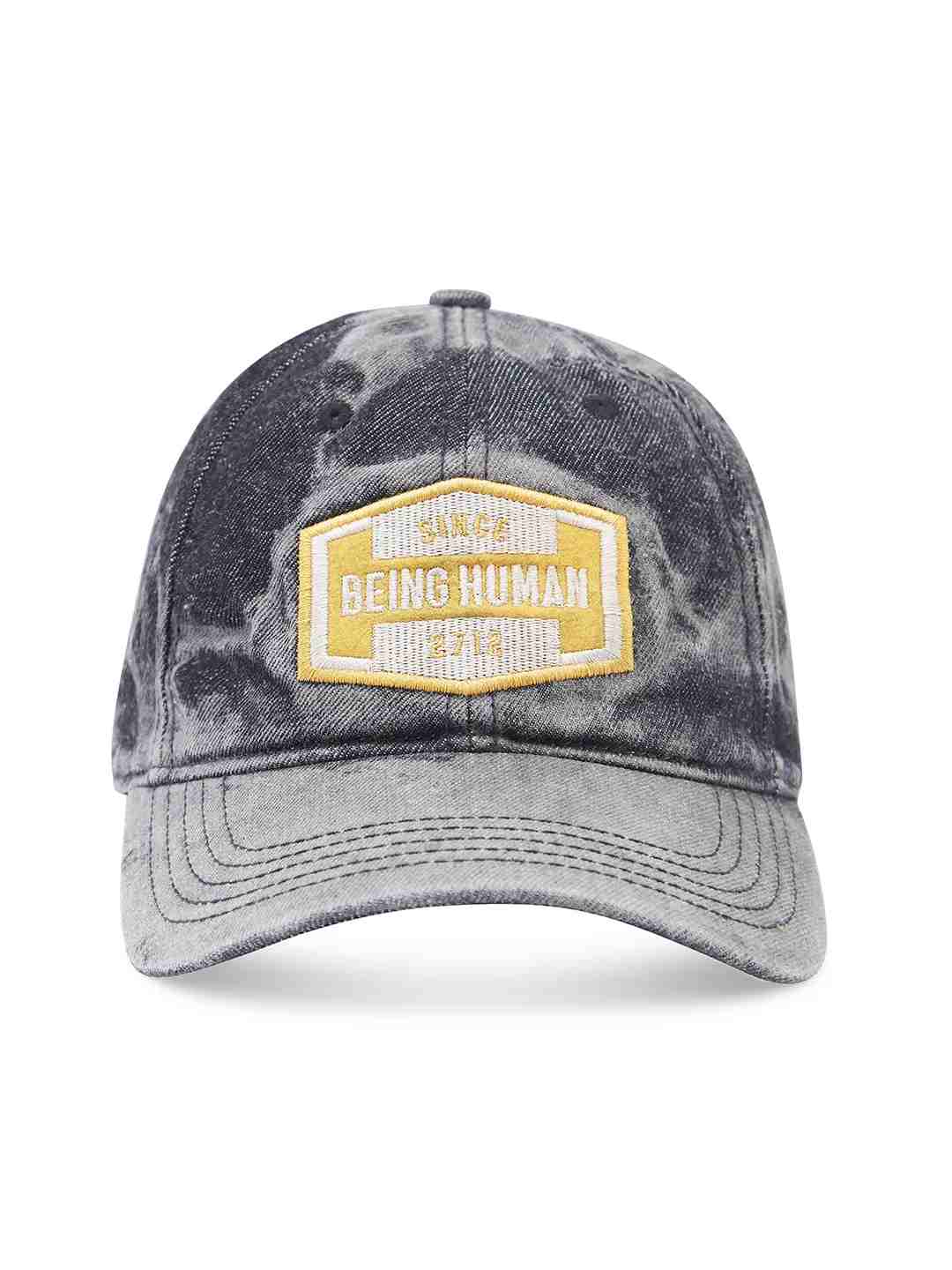 BEING HUMAN BHMC24502 BLACK DENIM FS CAPS AW24