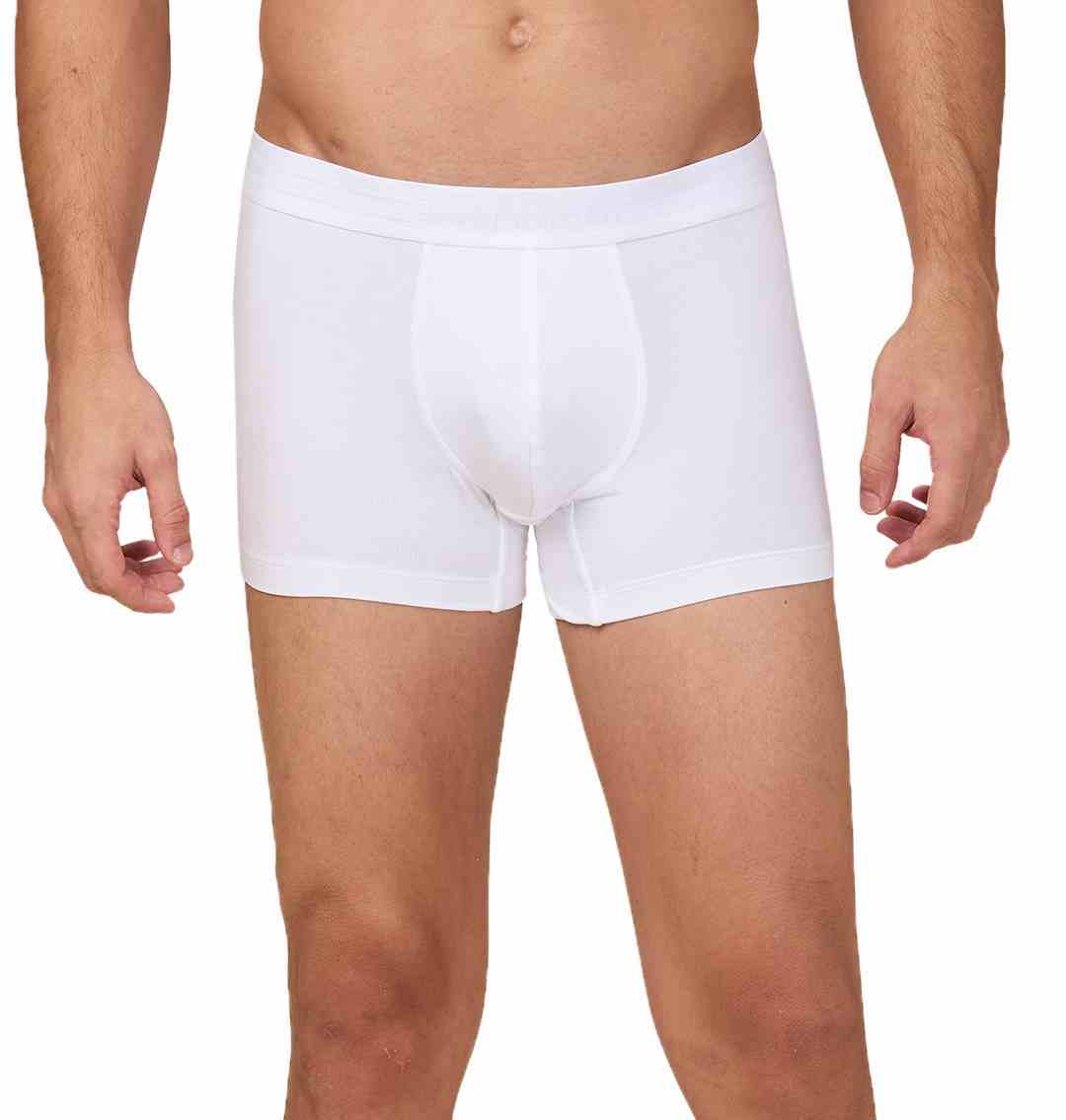 Being Human Men's White Mid Rise Trunk Underwear