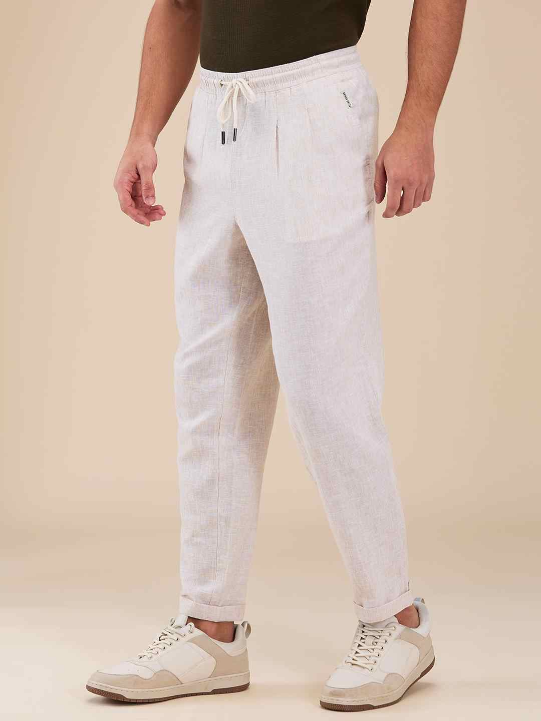 Being Human Men Brown Solid Chino