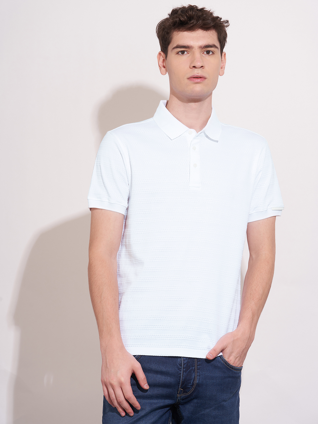 Being Human Men WHITE Polos
