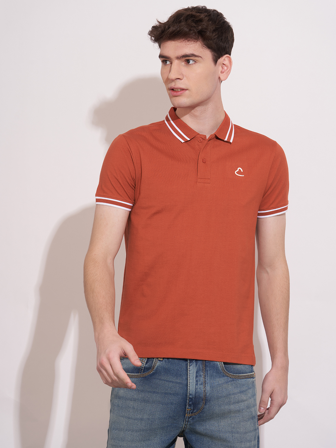 Being Human Men RUST Polos