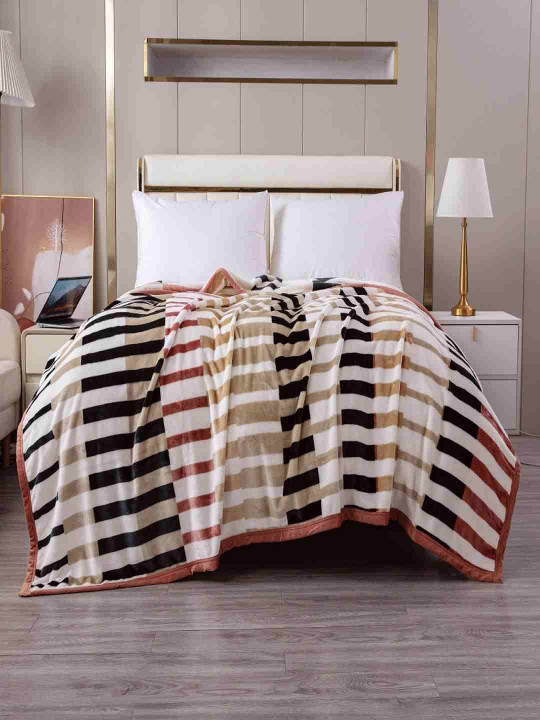 REBECCA Double (220x240 cm) Multicolor Ac Blanket