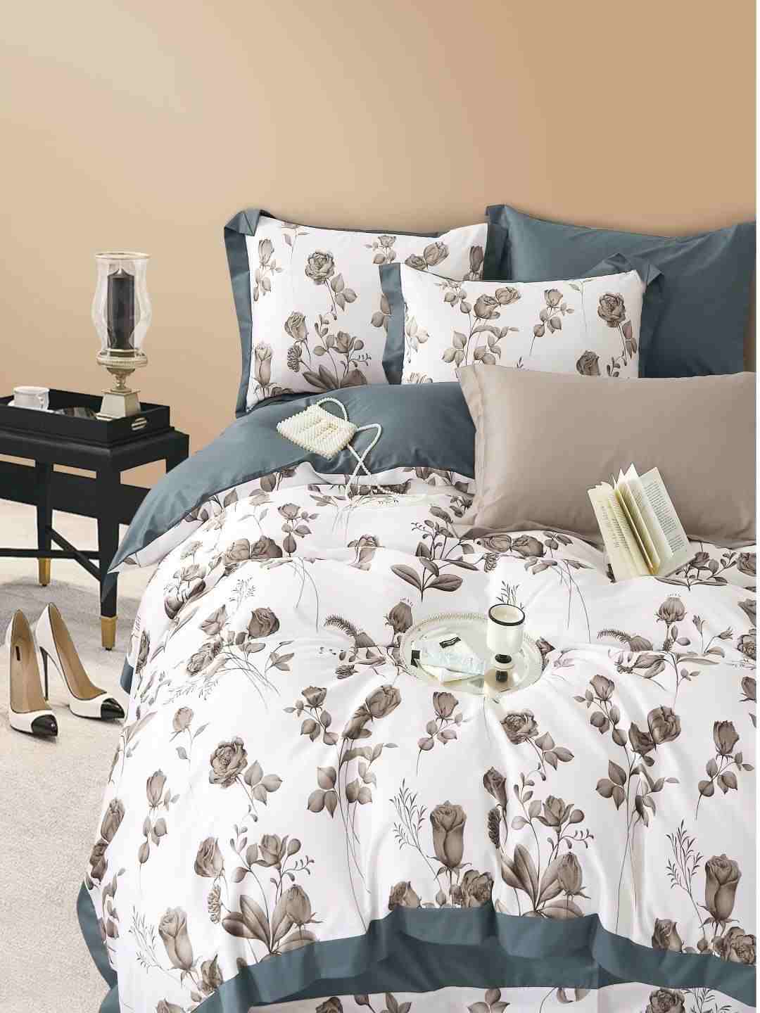 Fabiano 100% Cotton Satin King Size Bedsheet