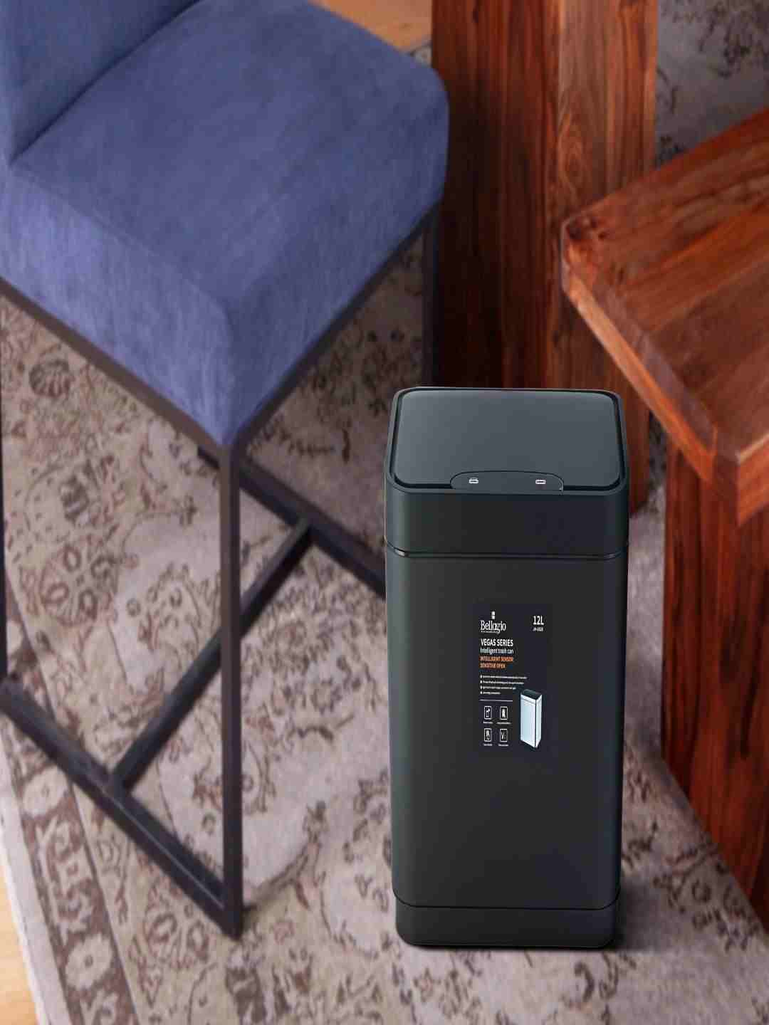 Bellagio 410High-Quality Stainless Steel Intelligent Trash Can/DustBin