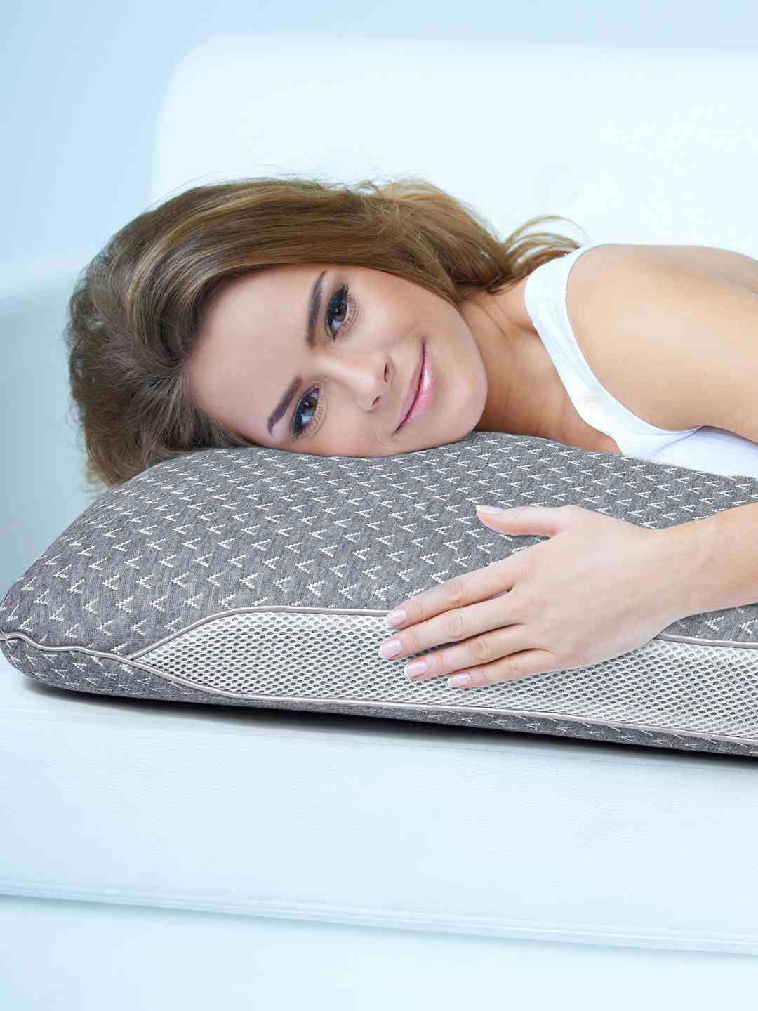 CARBON CUBOID MEMORY FOAM PILLOW