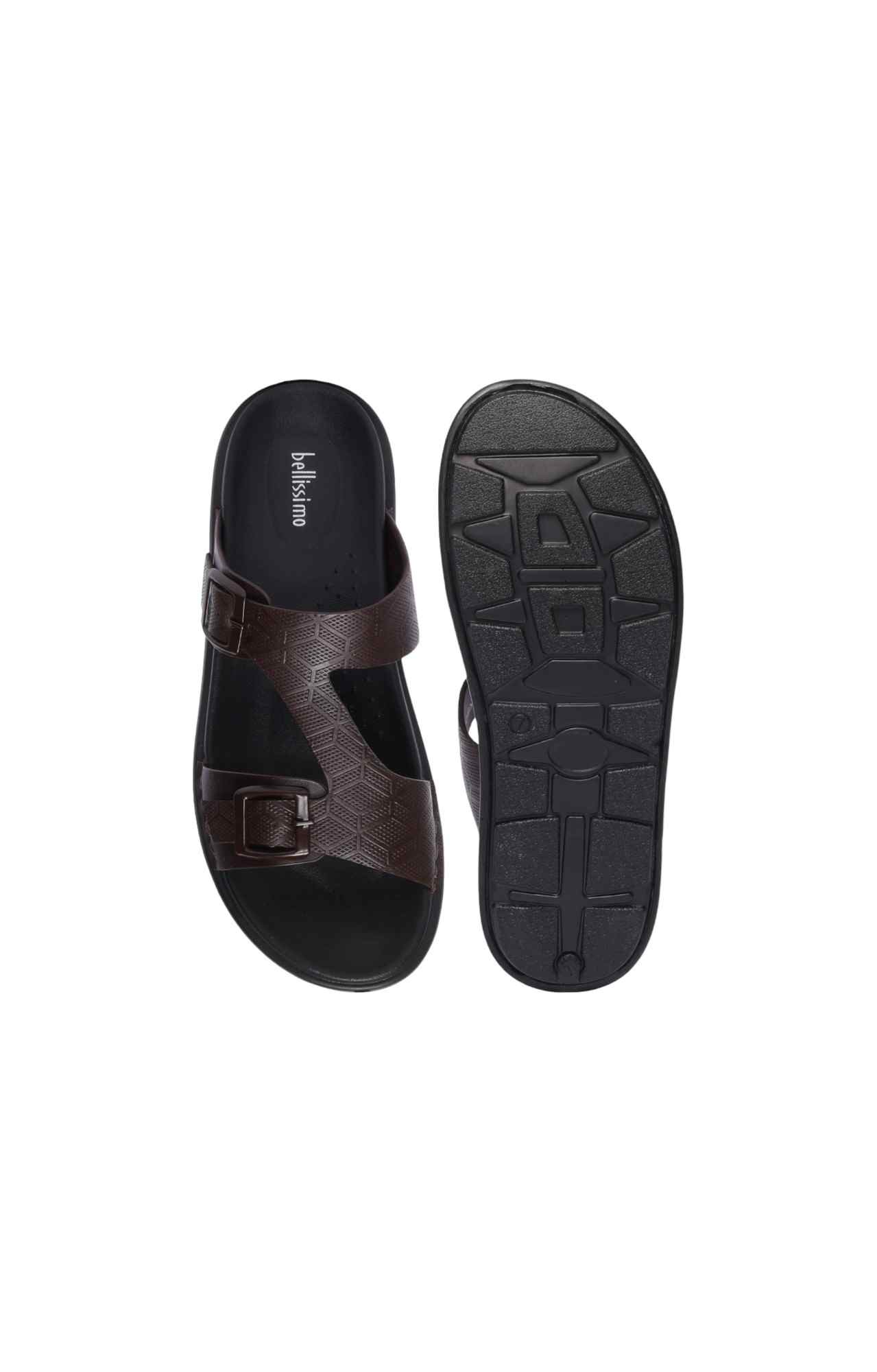 Men Premium Brown Comfort Slippers