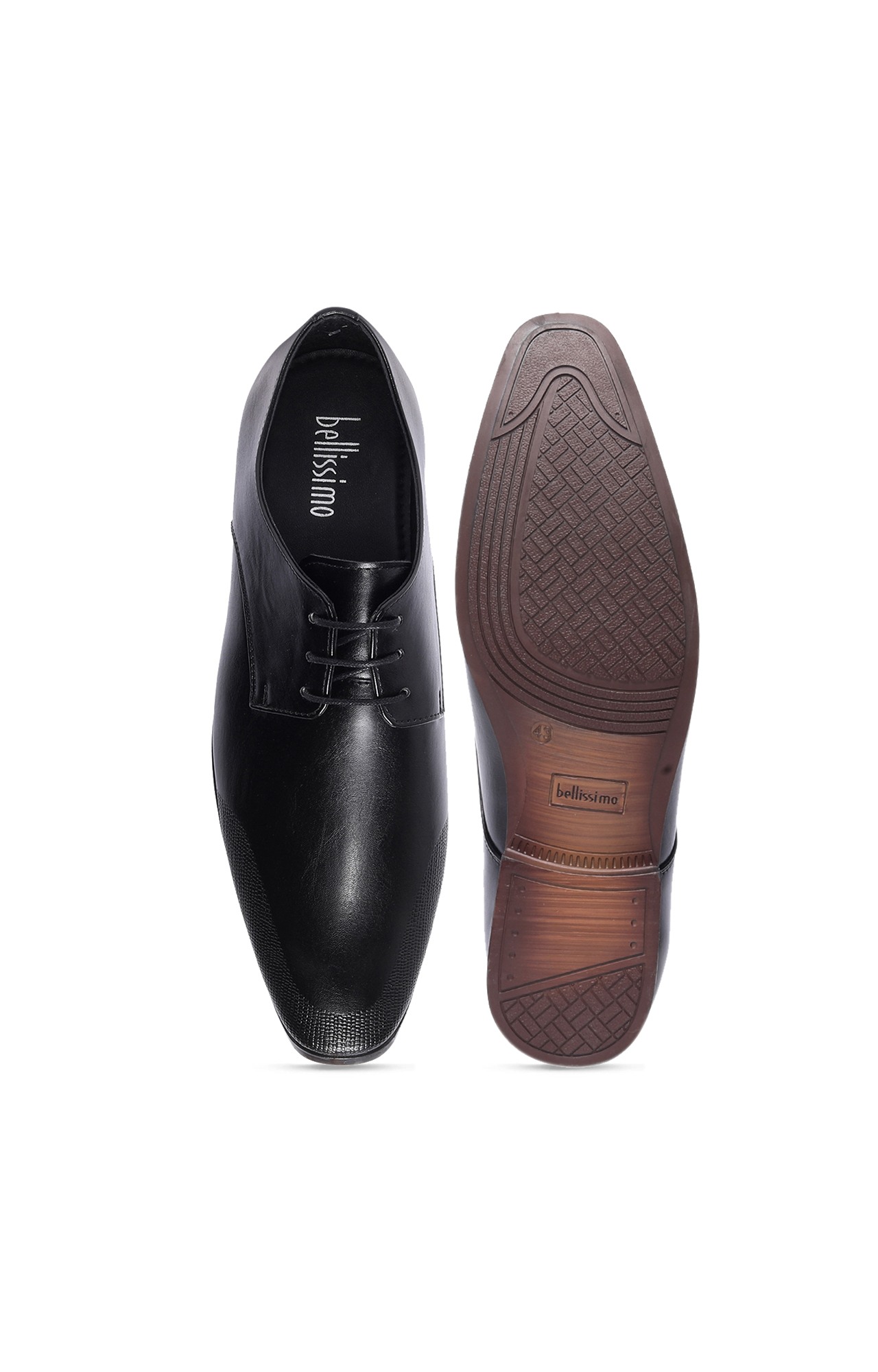 Men Black Liberty Formal Lace-Ups
