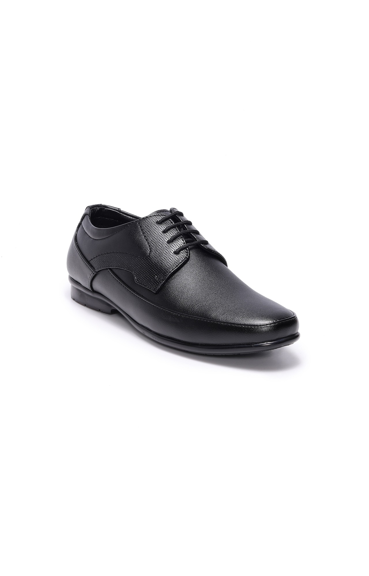 Men Brown Derby Formal Lace-Ups