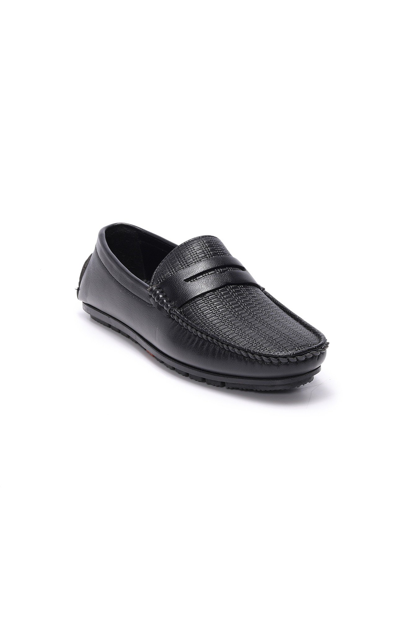 Men Black Timeless Slip On Loafers