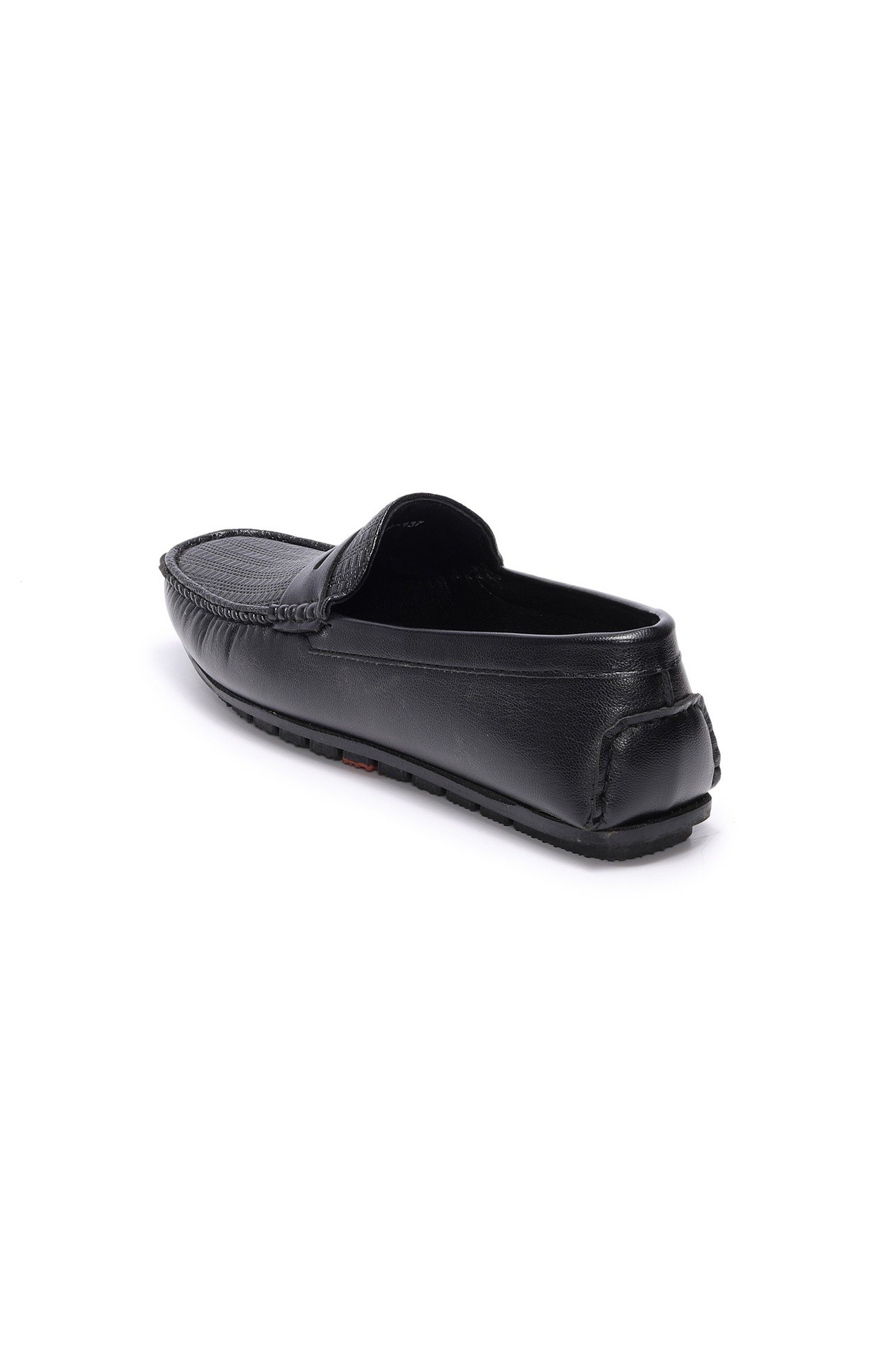 Men Black Timeless Slip On Loafers