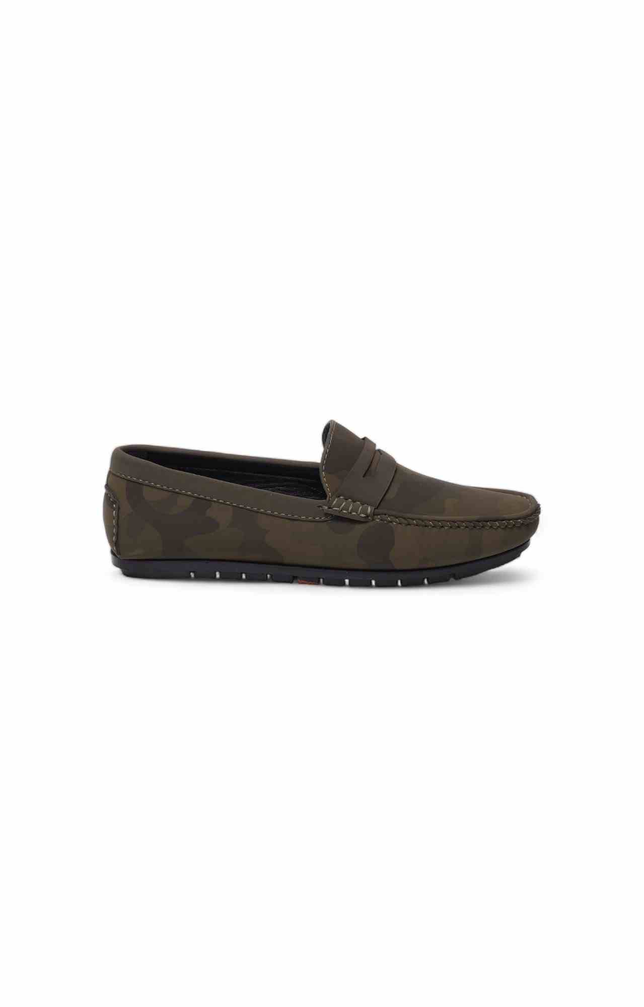 Men Olive Byford Slip On Loafers