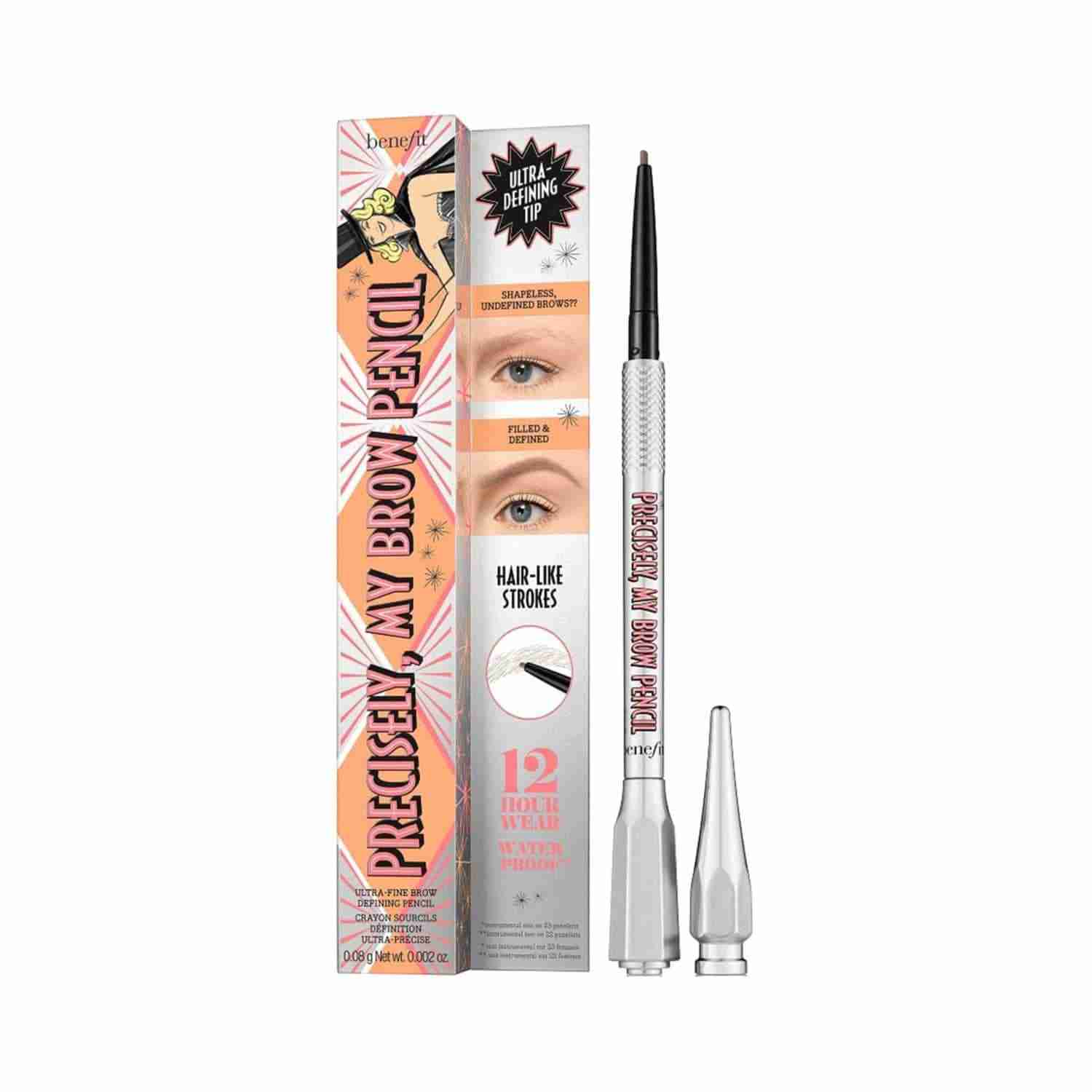 Benefit Cosmetics Precisely My Brow Pencil - 3.75 Warm Medium Brown (0.08g)