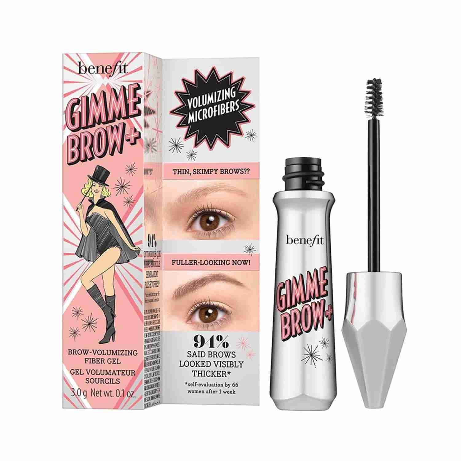 Benefit Cosmetics Gimme Brow+ Volumizing Eyebrow Gel - 3.5 Warm Auburn Brown (3 g)