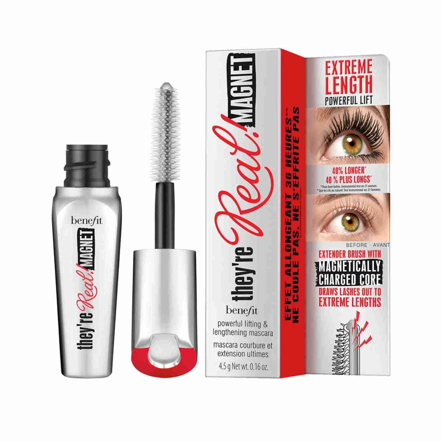 Benefit Cosmetics They're Real! Magnet Extreme Lengthening Mini Mascara - Black (4.5g)