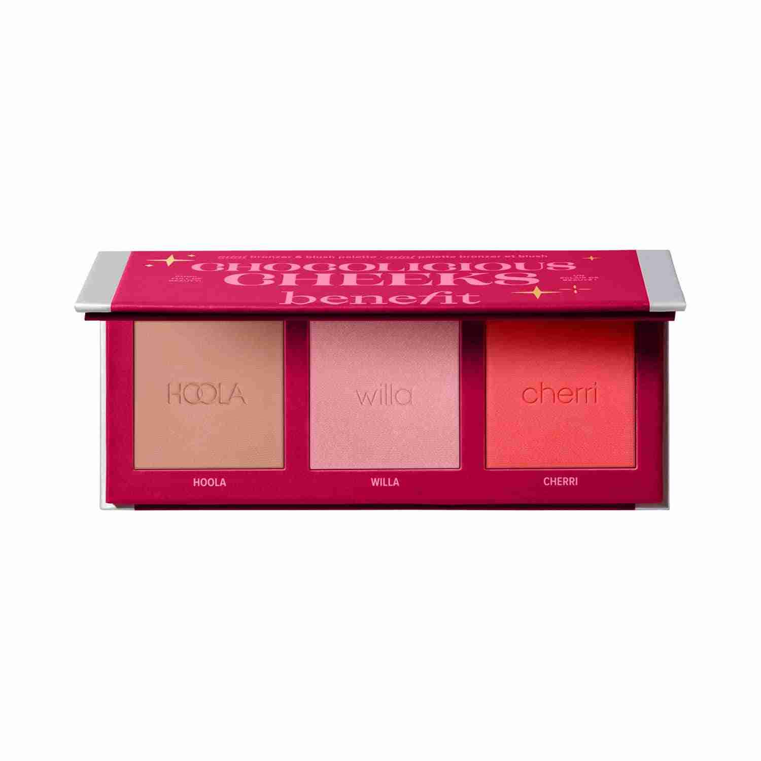 Benefit Cosmetics Chocolicious Cheeks Mini Bronzer & Blush Palette (7.5 g)
