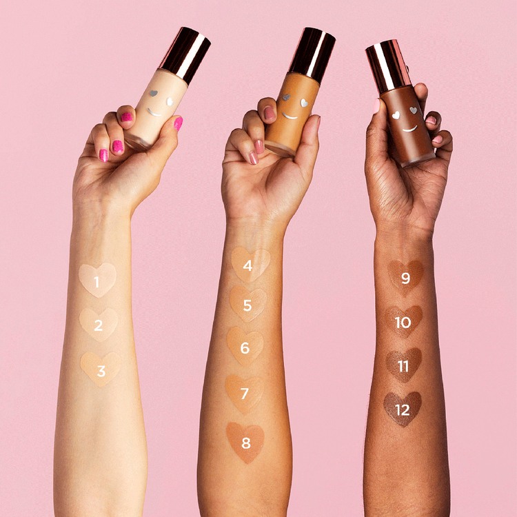 Mini Hello Happy Flawless Brightening Liquid Foundation • Shade 06