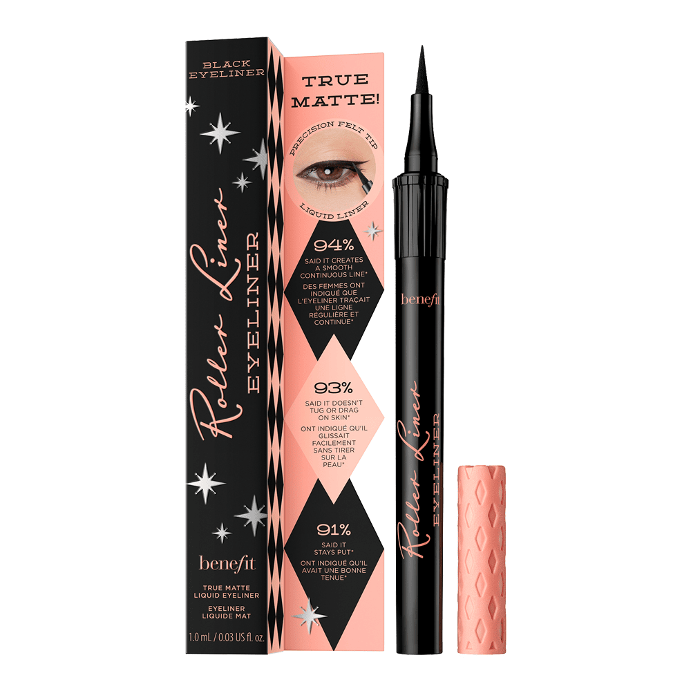 Roller Liner Black Liquid Eyeliner • Full Size (1ml)
