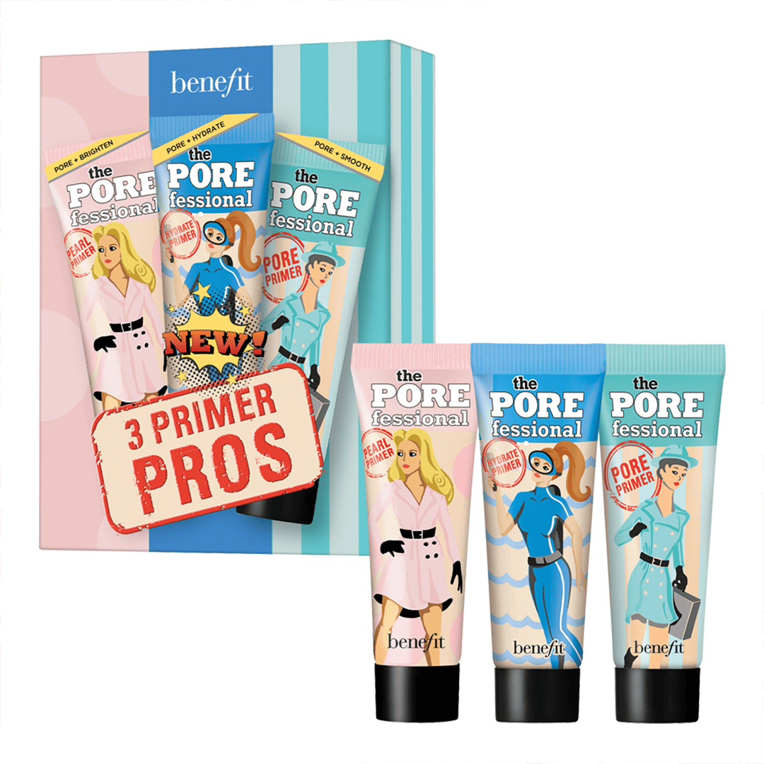 3 Primer Pros - Face Primer Set