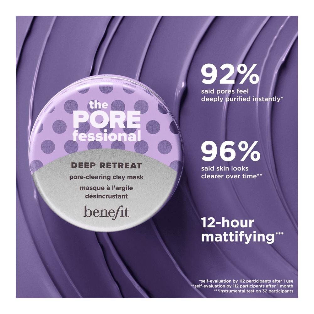 The Porefessional Deep Retreat Pore Clearing Clay Mask • 30ml