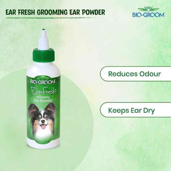 Bio-Groom Ear Fresh Grooming Ear Powder for Dogs - 24 g