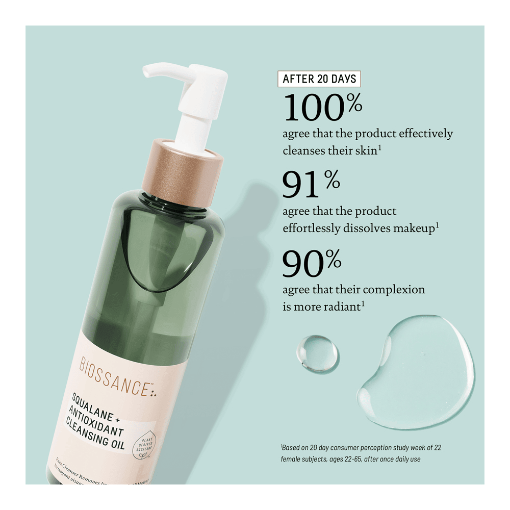 Squalane + Antioxidant Cleansing Oil • 200ml