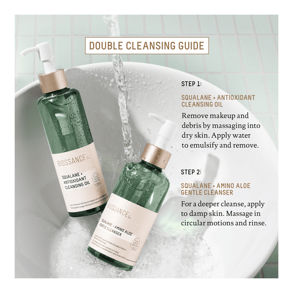 Squalane + Antioxidant Cleansing Oil • 200ml