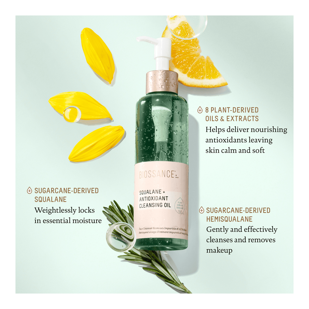 Squalane + Antioxidant Cleansing Oil • 200ml