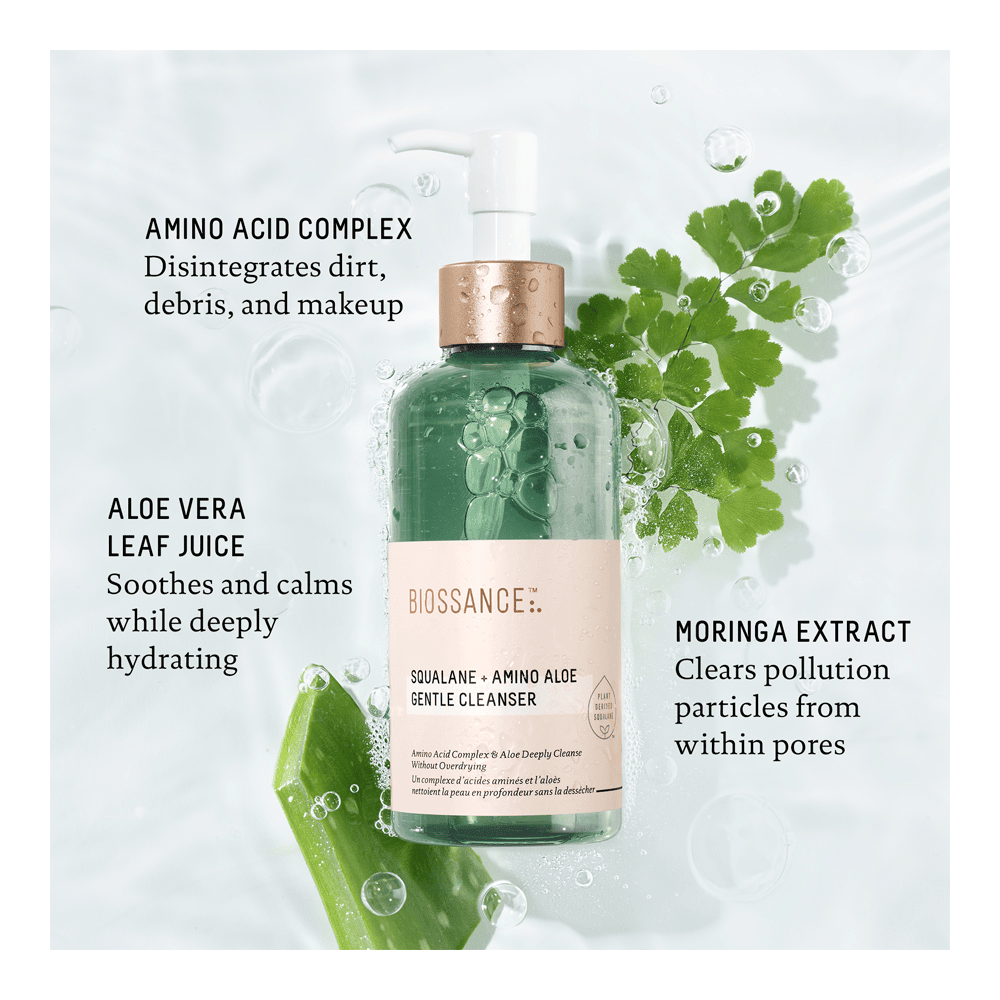 Squalane + Amino Aloe Gentle Cleanser • 200ml