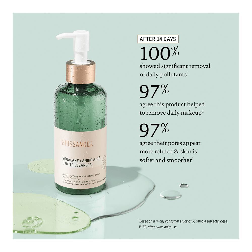 Squalane + Amino Aloe Gentle Cleanser • 200ml